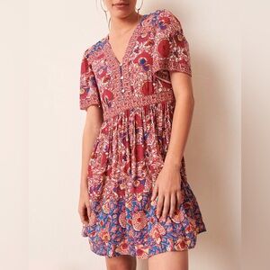 BA&SH Valia mini dress